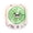 Green, variant on lanema Small Plastic Desktop Fan Square Shape Adorable Cartoon Style Energy Efficient Motor Ideal for Workstation Dorm Room