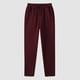 thumbnail image 3 of Pantalones deportivos anchos con forro polar para mujer: pantalones de yoga de cintura alta con bolsillos, cintura elástica fruncida para entrenamientos informales, 3 of 3