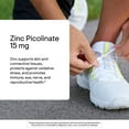 thumbnail image 4 of THORNE - Zinc Picolinate 15mg - Highly Absorbable Zinc Supplement - Supports Wellness, Immune System, Eye, Skin, and Reproductive Health* - Gluten-Free, Soy-Free, Dairy-Free - 60 Capsules, 4 of 9