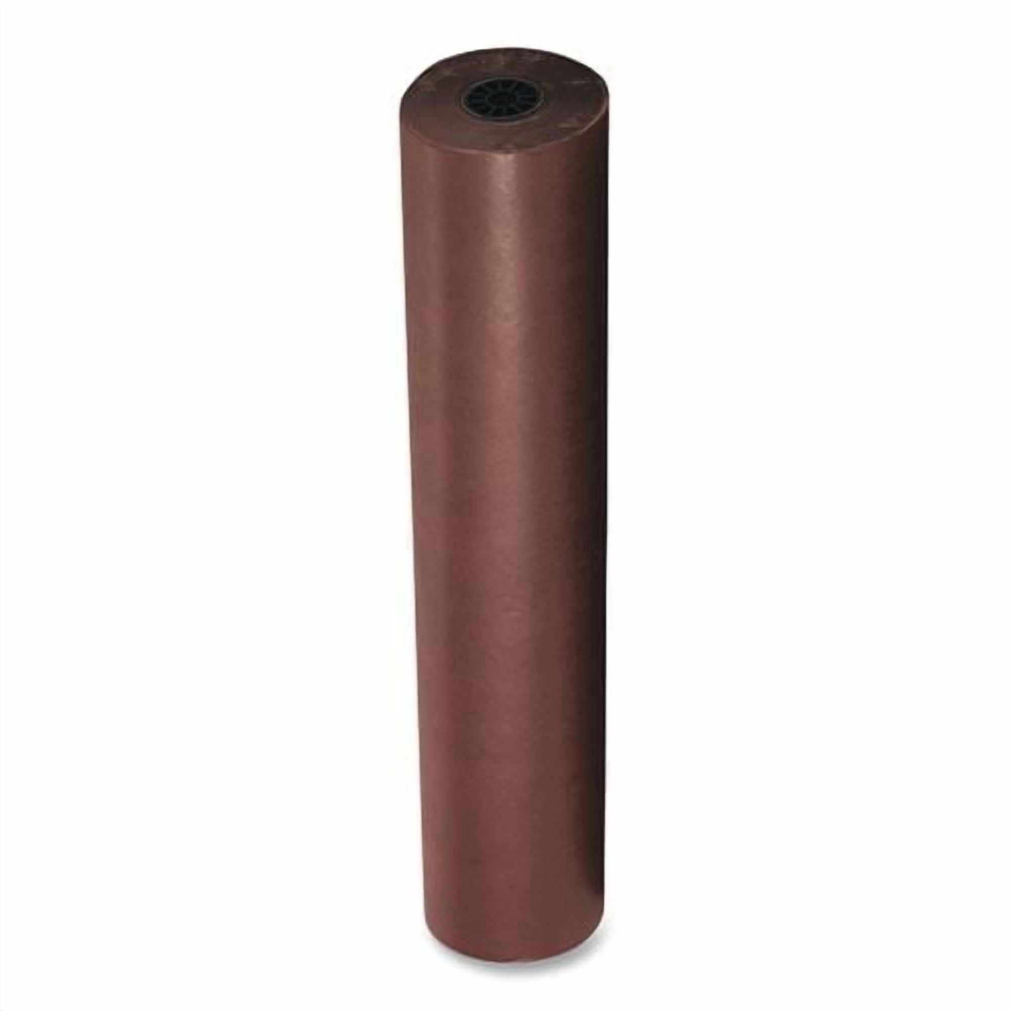 Rainbow Duo-Finish Colored Kraft Paper, 35 lb Wrapping Weight, 36" x 1,000 ft, Brown | Bundle of 2