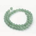 thumbnail image 4 of 1Strand Natural Green Aventurine Bead Strands Round 8~8.5mm Hole: 1mm 45~47pcs/strand 14.9 inch(38cm), 4 of 6