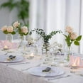 thumbnail image 5 of Glasseam Clear Bud Vases Set of 6 Modern Small Glass Cylinder Vase for Centerpieces 3.7",5.7"&7", 5 of 9