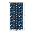 thumbnail image 5 of Cartoon Construction Vehicles Animals Shower Curtain 36"x72" ,Bathroom Decorative Shower Curtains Set with 12 Hooks,Modern Waterproof Washable Shower Curtain, 5 of 6