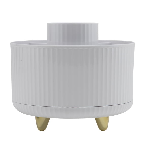 Premium Rotating Beauty Organizer with 5 Compartments for Easy Access