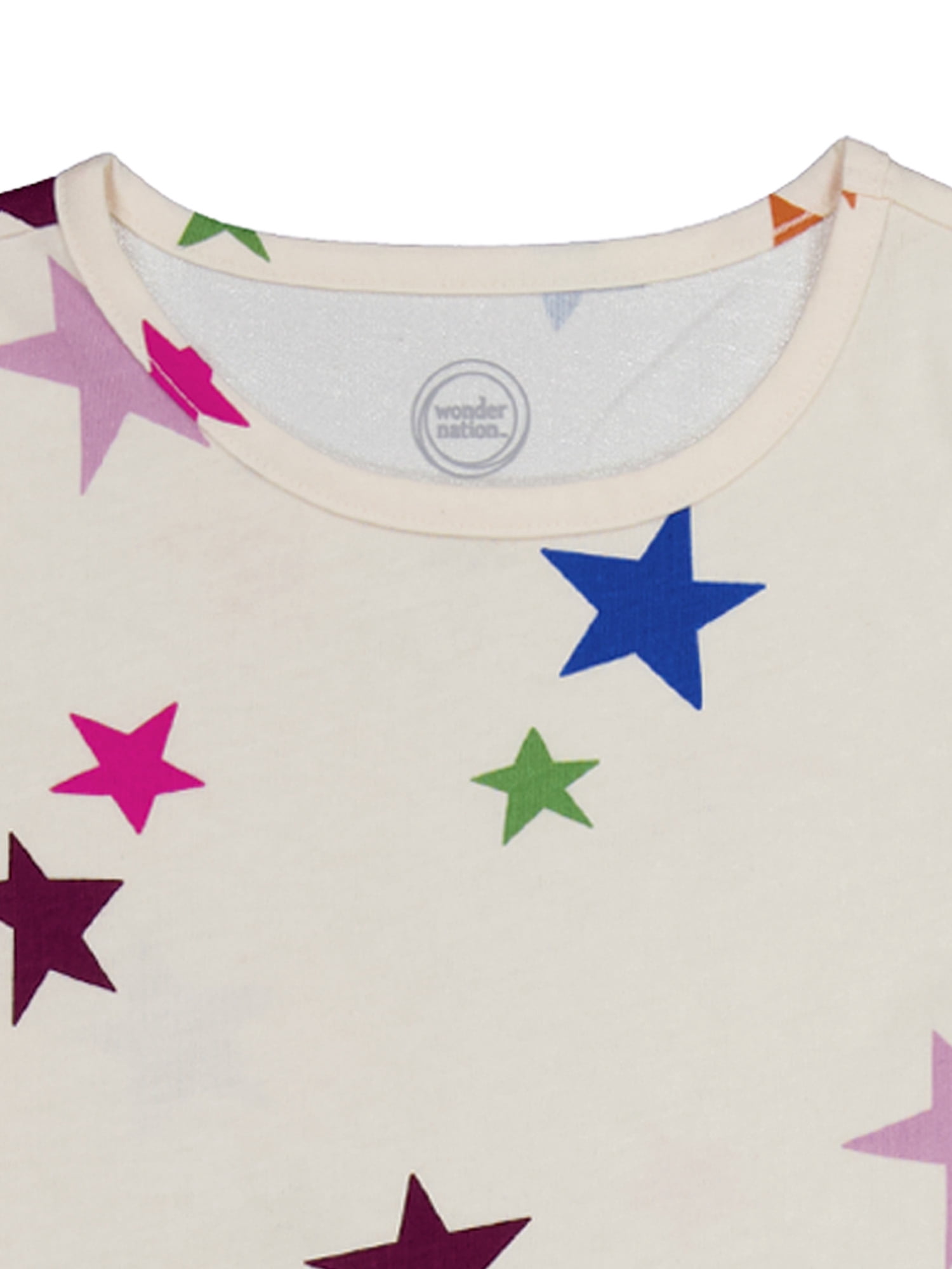 Wonder Nation Girls Long Sleeve Play Dress, Sizes 4-18 & Plus
