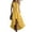*Yellow, variant on VBVC Women's Sleeveless Zip Up High Low Maxi Dress , Summer Stand Collar Ruffle Hem Dress For Women , Ladies' Flowy Boho Dress with Pockets,Black,S-2XL