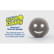 Scrub Daddy Soft Dishwashing Scrubbies, Odor-Free, Scratch-Free Cleaning Sponge, FlexTexture, 1 Count