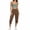 #04 Brown 【Stock Up & Rotate: Mix & Match Your Go-To Colors】, variant on Plus Size Women's Solid Nylon Cropped Cargo Pants, Multi-Pockets, Articulated Seams Casual Trousers, Mid-Rise Y2K Utility Fit, Relaxed Straight Leg, Everyday Streetwear, | CSEONE,Gray 2XL