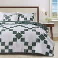 thumbnail image 6 of Floral Quilt Set - Lightweight, Soft, All-Season - 2-Piece Reversible Patchwork Bedding Set (Twin / Twin XL, Garden Star), 6 of 6