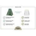 thumbnail image 4 of Green Polyethylene Shrub Cover 22 In. X 22 In. X 44 In., 4 of 11