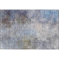 thumbnail image 2 of Addison Rugs Mayfield Premium Machine Washable Transitional Abstract Denim Rectangle Rug, 1'8" x 2'6", 2 of 6