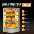 thumbnail image 2 of RovSun 3-Tier Commercial Food Warmer, 2 of 8