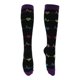 thumbnail image 1 of Calcetines de ciclismo Unique Bargains, transpirables, moldeadores, absorbentes de sudor, anti-fricción, negros, de nailon, tamaño M, 1 par, 1 of 7