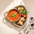 thumbnail image 5 of Handmade Ceramic Soup Bowl With Attached Side Plate, 280ml Soup Cup With Handle, Serving Bowl For Soup, Salad, Pasta, Oatmeal, Microwave Safe Tableware, Ceramic Bowl for Home Kitchen Daily Meals, 5 of 5