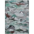 thumbnail image 2 of Addison Rugs Chantille Indoor/Outdoor Transitional Abstract Teal Washable Rectangle Rug, 2'6" x 3'10", 2 of 6