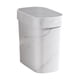 thumbnail image 1 of Papelera de mármol Contenedor de basura sin tapa Cubo de basura Cubo de basura Hogar Blanco, 1 of 9