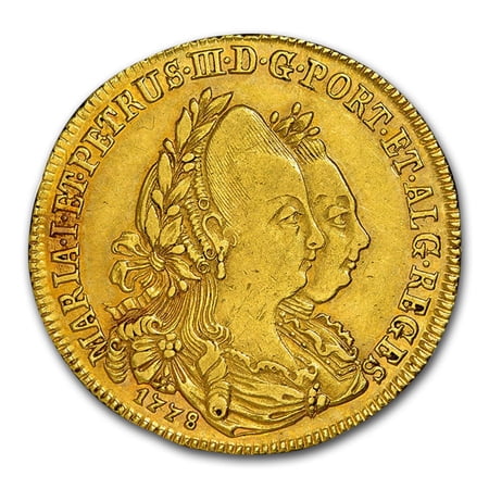 1778 Portugal Gold 2 Escudos Maria I & Pedro III XF-45 NGC