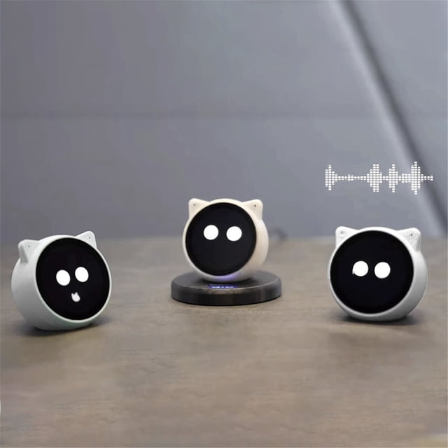 Echoear Meow Ai Chat Robot Companion Desktop Robot Intelligent Intercom+Emotion Recognition DOUBAO AI Voice Dialogue Toy