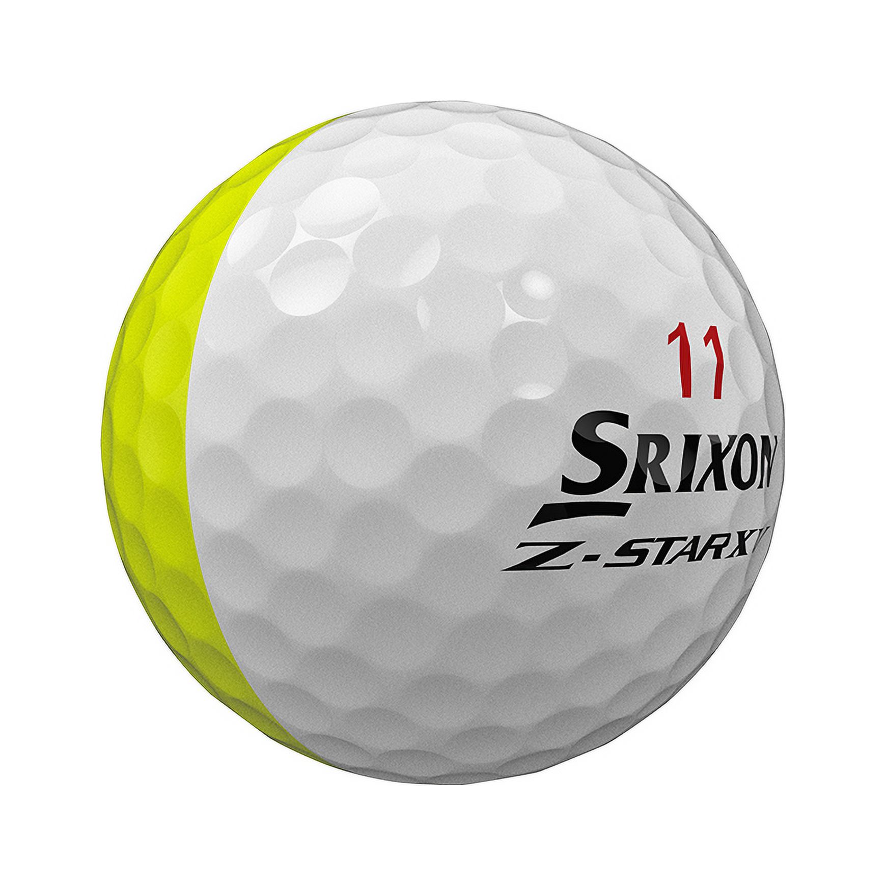 Srixon Z-Star XV Divide Golf Ball White-Yellow Dozen - image 2 of 2