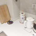 thumbnail image 5 of Kitchen Roll Holder Stainless Steel Freestanding Toilet Paper Roll Holder Vertical Paper Towel Holder, 5 of 5