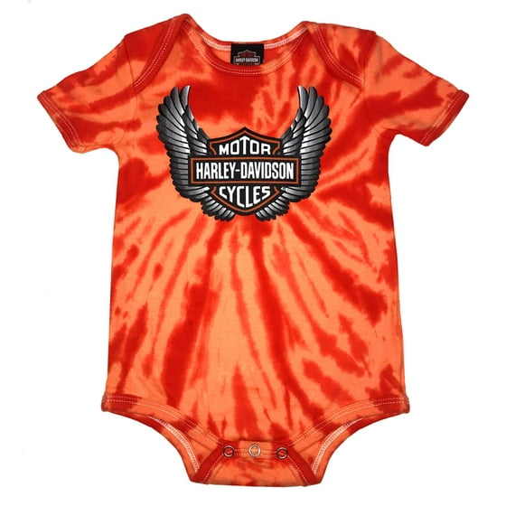 Harley Davidson Baby Clothes Amazing HarleyDavidson Baby Boys' Winged Bar Shield TieDye Creeper Harley Davidson Baby Clothes Amazing HarleyDavidson Baby Boys' Winged Bar Shield TieDye Creeper