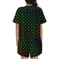 thumbnail image 3 of Lsque Poker Shapes Women's Short-Sleeved Pajama Set - 2 Piece Soft and Lightweight Sleepwear Set-Medium, 3 of 9