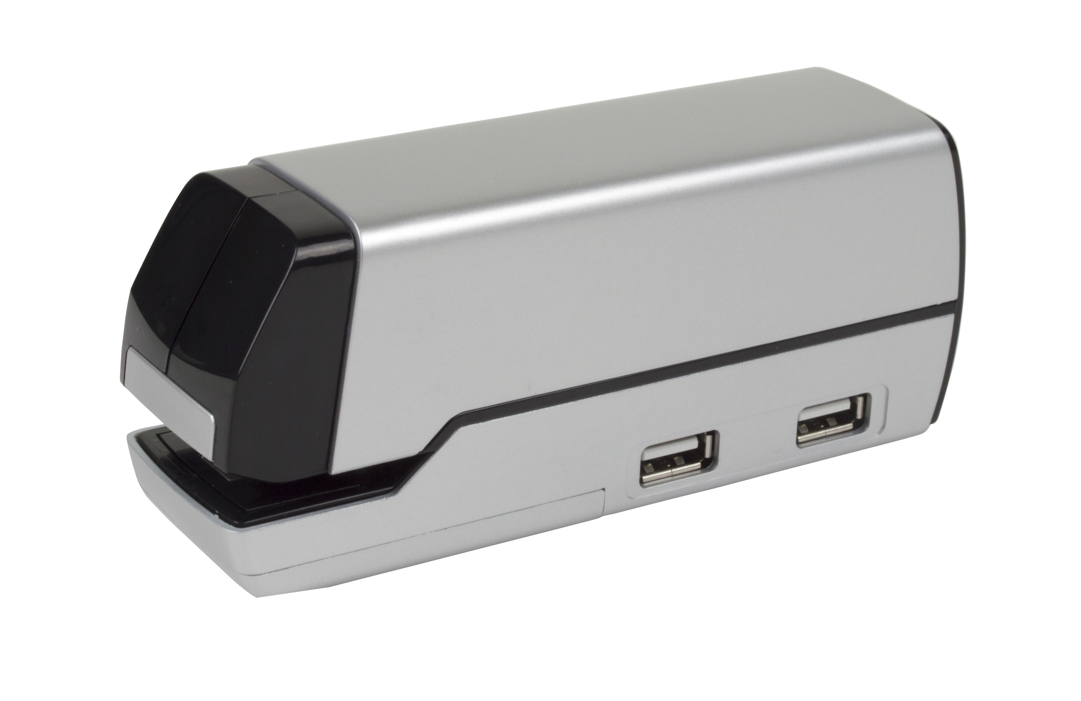 Black Auto Stapler with USB Ports