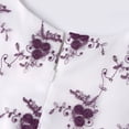 thumbnail image 3 of Girl's Embroidered Dress Girl's Evening Lace Princess Dress Flower Girl Mesh Fluffy Dress Pink, 3 of 7