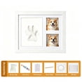 thumbnail image 7 of Pet Paw Print Keepsake Display Frame DIY Kit, Air Dry Clay Paw Impression Supplies, Desktop Wall Mount Frame for Pet Paw Prints and Pet Portraits, Thoughtful Holiday Gift for Animal Enthusiasts, 7 of 7