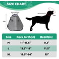 thumbnail image 6 of IFurffy Dog Recovery Collar, Large Adjustable Dog Cone, Breathable and Lightweight, Drawstring & Buckle Design, Prevents Licking and Scratching, Pet Protective Collar (Size L), 6 of 7