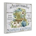 thumbnail image 4 of Stupell Industries Pumpkins & Flowers Harvest Holiday Painting White Framed Art Prints Wall Art, 20 x 16, 4 of 10