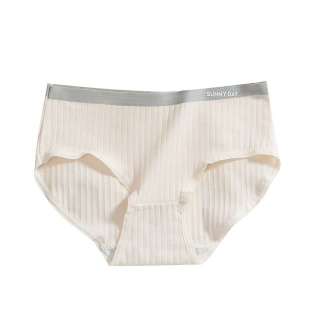 Ultra-Soft Cotton Imitation Girls Underwear - Breathable Mid Rise Hypoallergenic Panties (3-15Y)