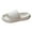 White, variant on LEEy-World House Slippers for Women Women's Summer Thick Soled Indoor Non Slip Leisure Bathroom Soft Soled Slippers Wool Slippers for Women