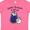 thumbnail image 4 of Inktastic Happy Birthday, Nana Cute Penguins Boys or Girls Toddler T-Shirt, 4 of 5