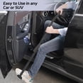 thumbnail image 3 of KEKOY 42" Long Leg Lifter Strap with Two Foam Handle and Foot Loop, Mobility Aid for Hip & Knee Replacement, Wheelchair, Handicap, Black, 3 of 6