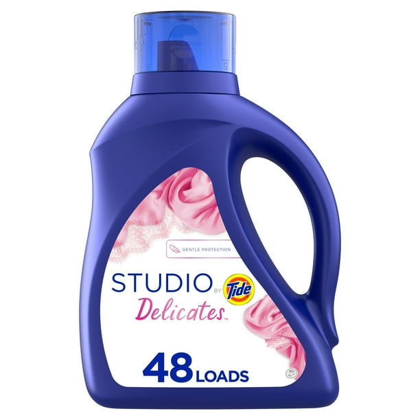 Tide Studio Delicates He, 48 Loads Liquid Laundry Detergent, 75 fl oz