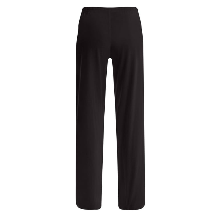 Knosfe Pj Pants for Girls Flannel Loungewear Soft Sleepwear Pajamas Bottoms for Women Buffalo Plaid Christmas Casual Pajama Pants for Women Black M Walmart