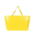 thumbnail image 2 of VVQ Large Plastic Woven Tote Bag Heavy Duty, Reusable Grocery Shopping Bag Waterproof Washable Extra Large Storage for Beach Travel Moving Laundry, Sturdy Foldable Carryall for Picnic Errands, 2 of 6
