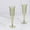 Transparent Dusty Sage Green, variant on Efavormart 24-Pack Plastic Champagne Flutes 6oz Transparent Blush Flared Design - Disposable Glasses with Detachable Base