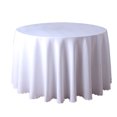 thumbnail image 1 of Guardoinrt Nappe Ronde Solide Couverture de Table en Polyester Banquet Dîner Ornements, 1 of 5