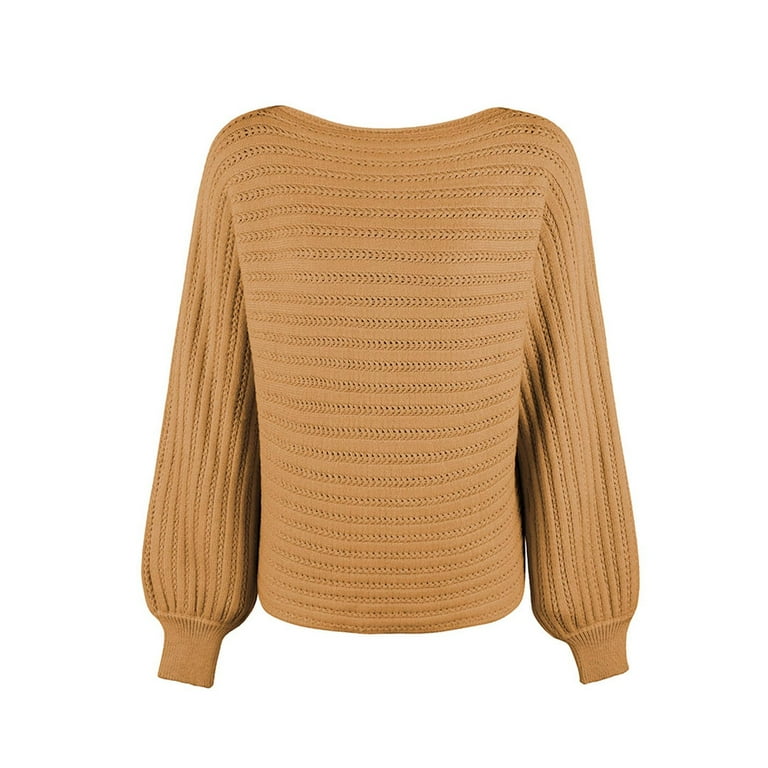 QUYUON Womens Fall Sweaters Womens Off the Shoulder Sweaters QUYUON Womens Fall Sweaters Womens Off the Shoulder Sweaters