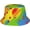 C4879, variant on Rainbow LGBT Gay Pride Bucket Hat Summer Travel Beach Sun Hat LGBT Fisherman Cap for Women Men