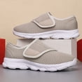 thumbnail image 4 of RotHome Women’s Orthopedic Walking Shoes Breathable Wide Width Diabetic Sneakers with Adjustable Velcro for Swollen Feet Plantar Fasciitis Edema Neuropathy, 4 of 9