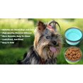 thumbnail image 6 of Collapsible Dog Bowls with Lids, 2 Pack Portable Travel Dog Bowls for Small Medium Large Dogs, Silicone Foldable Outdoor Dog Cat Food Water Bowls for Camping Hiking Road Trip, Pink 17 oz, 6 of 7