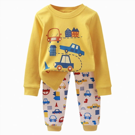 TAmten Infant Baby Boy Fall Clothes Outfit Toddler Boys Dailywear Outfits Set 3 6 12 18 24 Months 2T 3T 4T 5T Soft Toddler Homewear Kids Clothes Suit Baby Clothes,Size 2-3 Years
