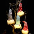 thumbnail image 3 of Gwong Electrónica Navidad Muñeca sin rostro luminoso decorativo adorable navidad sin rostro sombrero forestal hombre para árbol de Navidad, 3 of 6