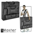 thumbnail image 2 of Master Massage 31" Extra Wide Montclair Pro Memory Foam Portable Massage Table, 2 of 6