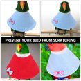 thumbnail image 2 of Miangastore 2 Pcs Collier de Récupération Anti-Rayures pour Petits Oiseaux Perroquets avec Embellissement de Nœud, 2 of 9