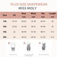 thumbnail image 2 of MISS MOLY Plus Size Shapewear Bodysuit for Women Tummy Control Compression Body Shaper Waist Trainer Girdle, 2 of 6