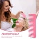 thumbnail image 4 of peines grandes para desenredar el cabello, peine de dientes anchos para cabello rizado, cabello húmedo y seco, sin mango., 4 of 5